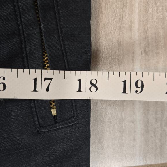 Anthropologie Halsey Utility Jumpsuit Boiler Suit Black Lyocell Size XS - Picture 7 of 15